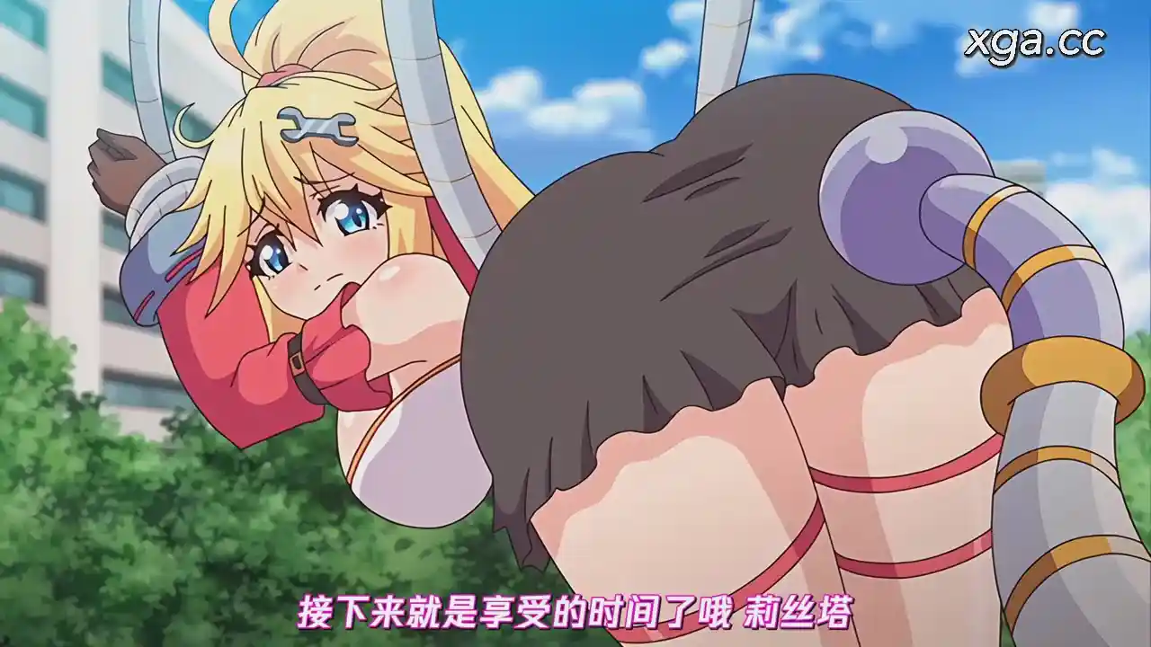 图片[2]-[L2080]メカ技師リスタの大冒険 第一話 電波ジャックで大混乱!? ヌルヌル触手を打ち倒せ！[1080P中文字幕]-XGA动漫